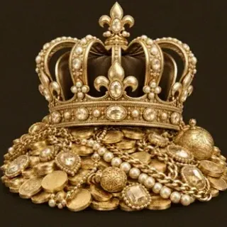 Gold treasure pile — Shambala